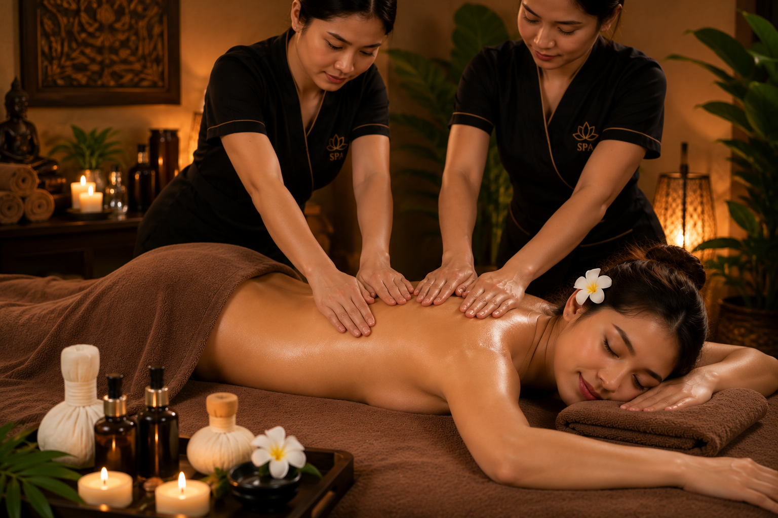 Four Hand Massage